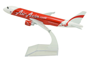 1:400 16cm Air Bus A320 AIR Asia Metal Airplane Model Plane Toy Plane Model