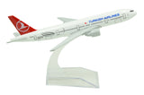 1:400 16cm Turkish Airlines Boeing B777 Metal Airplane Model Plane Toy Plane Model