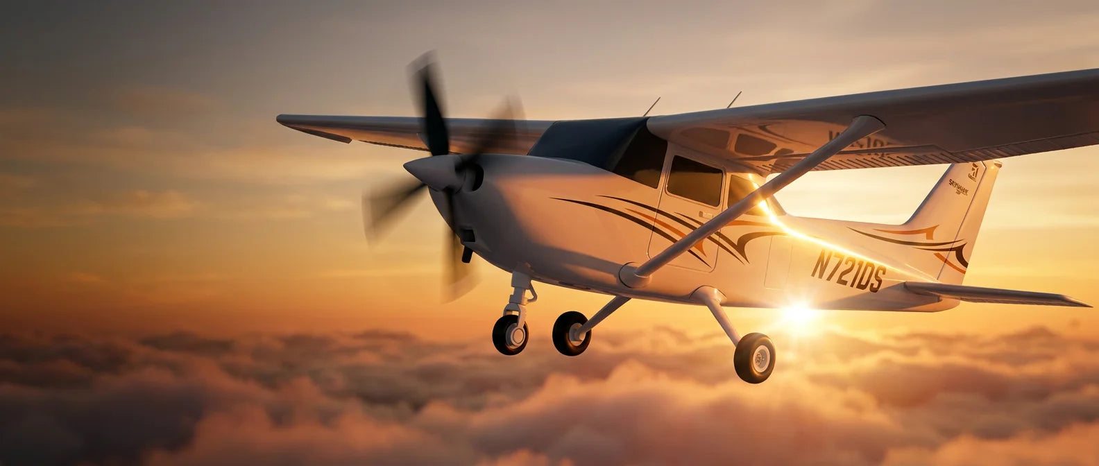Cessna 172 N721DS Hero Banner