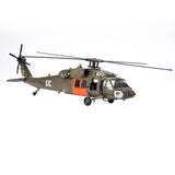 1:72 UH-60 Black Hawk Helicopter Model - Diecast Alloy Military Scale Replica