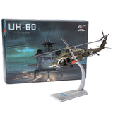 1:72 UH-60 Black Hawk Helicopter Model - Diecast Alloy Military Scale Replica