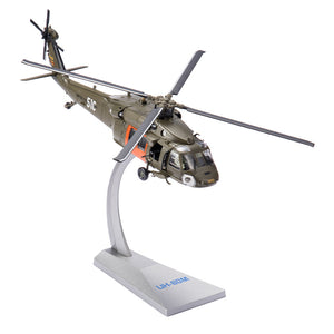 1:72 UH-60 Black Hawk Helicopter Model - Diecast Alloy Military Scale Replica