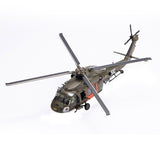 1:72 UH-60 Black Hawk Helicopter Model - Diecast Alloy Military Scale Replica