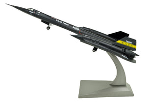 1:144 Lockheed SR-71 Blackbird Reconnaissance Aircraft Metal Plane Model,U.S Air Force, Military Airplane Model,Diecast Plane,for Collecting and Gift