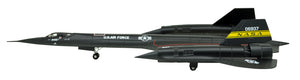 1:144 Lockheed SR-71 Blackbird Reconnaissance Aircraft Metal Plane Model,U.S Air Force, Military Airplane Model,Diecast Plane,for Collecting and Gift