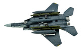 1:100 F-15E Eagle Fighter Attack Metal Plane Model,US Air Force, Military Airplane Model,Diecast Plane,for Collecting and Gift