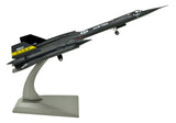 1:144 Lockheed SR-71 Blackbird Reconnaissance Aircraft Metal Plane Model,U.S Air Force, Military Airplane Model,Diecast Plane,for Collecting and Gift