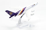 1:400 16cm Air Bus A380 Thai Airways Metal Airplane Model Plane Toy Plane Model