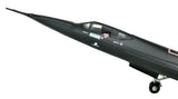 1:144 Lockheed SR-71 Blackbird Reconnaissance Aircraft Metal Plane Model,U.S Air Force, Military Airplane Model,Diecast Plane,for Collecting and Gift