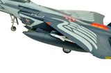 1:100 F-15E Eagle Fighter Attack Metal Plane Model,US Air Force, Military Airplane Model,Diecast Plane,for Collecting and Gift