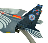 1:100 F-15E Eagle Fighter Attack Metal Plane Model,US Air Force, Military Airplane Model,Diecast Plane,for Collecting and Gift