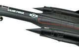 1:144 Lockheed SR-71 Blackbird Reconnaissance Aircraft Metal Plane Model,U.S Air Force, Military Airplane Model,Diecast Plane,for Collecting and Gift