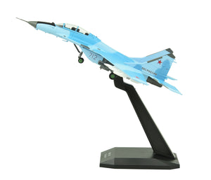 1:100 Mikoyan MiG-35 Fighter Attack Metal Plane Model with 2 Stands,Russian Air Force,Military Airplane Model,Diecast Plane,for Collecting and Gift