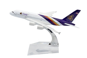1:400 16cm Air Bus A380 Thai Airways Metal Airplane Model Plane Toy Plane Model