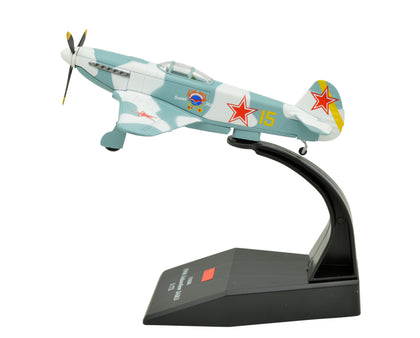 1:72 Yakovlev Yak-3 Fighter Attack Metal Plane Model,World War II Soviet Air Forces 1944, Military Airplane Model,Diecast Plane,for Collecting and Gift
