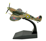 1:72 Supermarine Spitfire Fighter Attack Metal Plane Model, World War II Royal Air Force, Military Airplane Model,Diecast Plane,for Collecting and Gift