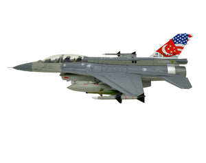 1:72 F-16D Fighting Falcon Fighter Attack Metal Plane Model,Singapore Air Force, Military Airplane Model,Diecast Plane,for Collecting and Gift