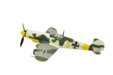 1:72 Messerschmitt Bf-109 Fighter Attack Metal Plane Model, World War II Luftwaffe 1942, Military Airplane Model,Diecast Plane,for Collecting and Gift