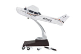1:32 10.8inch Cessna 172 with Landing Gear ABS Resin Airplane Model,Diecast Plane,for Collecting and Gift