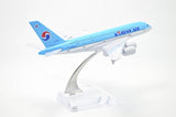 1:400 16cm Air Bus A380 Korean Air Metal Airplane Model Plane Toy Plane Model