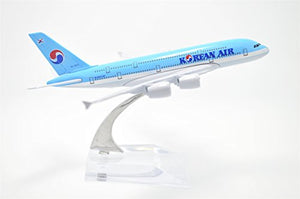 1:400 16cm Air Bus A380 Korean Air Metal Airplane Model Plane Toy Plane Model