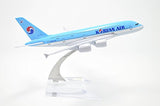 1:400 16cm Air Bus A380 Korean Air Metal Airplane Model Plane Toy Plane Model