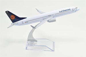 1:400 16cm Boeing B-737 Lufthansa Airlines Metal Airplane Model Plane Toy Plane Model