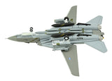 1:100 F-14A Tomcat Fighter Attack Metal Plane Model,US Navy 2003, Military Airplane Model,Diecast Plane,for Collecting and Gift