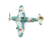 1:72 Yakovlev Yak-3 Fighter Attack Metal Plane Model,World War II Soviet Air Forces 1944, Military Airplane Model,Diecast Plane,for Collecting and Gift