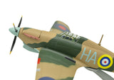 1:72 Hawker Hurricane Fighter Attack Metal Plane Model, World War II Royal Air Force, Military Airplane Model,Diecast Plane,for Collecting and Gift