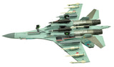 1:100 Sukhoi Su-35 Fighter Attack Metal Plane Model with 2 Stands,Russian Air Force,Military Airplane Model,Diecast Plane,for Collecting and Gift