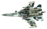 1:100 Sukhoi Su-35 Fighter Attack Metal Plane Model with 2 Stands,Russian Air Force,Military Airplane Model,Diecast Plane,for Collecting and Gift