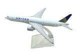 1:400 16cm Boeing B777 United Airlines Metal Airplane Model Plane Toy Plane Model