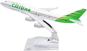 1:400 16cm Boeing B747-400 Citilink Metal Airplane Model Plane Toy Plane Model