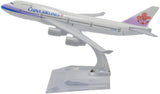 1:400 16cm Boeing B747-400 Taiwan China Airlines Metal Airplane Model Plane Toy Plane Model