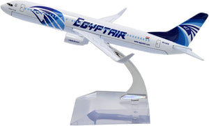 1:400 16cm Boeing B-737 Egyptair Metal Airplane Model Plane Toy Plane Model