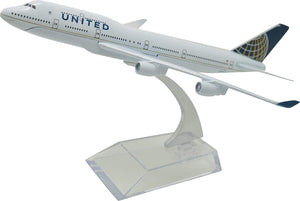 1:400 16cm Boeing B747-400 United Airlines Metal Airplane Model Plane Toy Plane Model