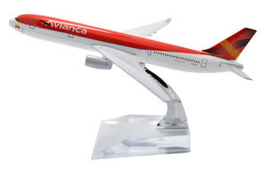 1:400 16cm Air Bus A330 Avianca Airlines Metal Airplane Model Plane Toy Plane Model
