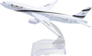 1:400 16cm Boeing B777-200 El Al Airline Metal Airplane Model Plane Toy Plane Model