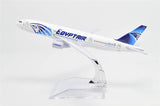 1:400 16cm Boeing B777-300 Egyptair Metal Airplane Model Plane Toy Plane Model