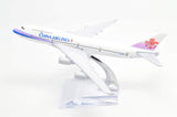1:400 16cm Boeing B747-400 Taiwan China Airlines Metal Airplane Model Plane Toy Plane Model