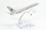 1:400 16cm Air Bus A380 Qatar Airways Plane Metal Airplane Model Plane Toy Plane Model