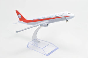 1:400 16cm Air Bus A320 China Sichuan Airlines Metal Airplane Model Plane Toy Plane Model