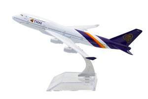 1:400 16cm Boeing B747-400 Thai Airlines Metal Airplane Model Plane Toy Plane Model