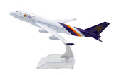 1:400 16cm Boeing B747-400 Thai Airlines Metal Airplane Model Plane Toy Plane Model