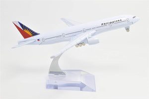 1:400 16cm Boeing B777 Philippine Airlines Metal Airplane Model Plane Toy Plane Model