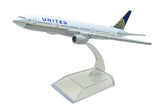 1:400 16cm Boeing B777 United Airlines Metal Airplane Model Plane Toy Plane Model