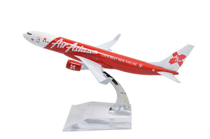 1:400 16cm AIR Asia Boeing B737 Metal Airplane Model Plane Toy Plane Model