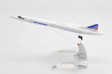 1:400 16cm Concorde Air France Metal Airplane Model Plane Toy Plane Model