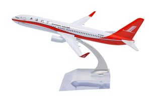 1:400 16cm Boeing B737-800 China Shanghai Airlines Metal Airplane Model Plane Toy Plane Model